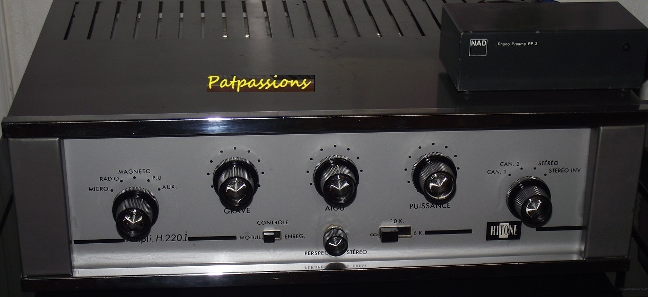 Amplificateur à tubes HITONE H300 entièrement rénové